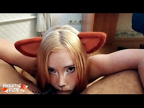 ❤️ Kitsune 제비 형사 과 정액 에 그녀의 입 ️ 포르노 vk 우리